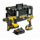 Coffret DCK273M2-QW perforateur burineur + perceuse visseuse + 2 x 4,0 Ah + chargeur DeWalt