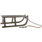 Luge décorative en bois vieilli