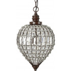 Suspension fer et acrylique julia