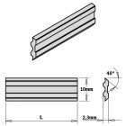 Jeu de 2 couteaux de rabotage pour systemes tersa" 930x10x2,3 hps" 795.930.10