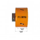 Scie cloche pour acier/aluminium hss h=38 d=43 dr 551-043 *meche de elargessiment non comprise*