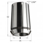PINCES DE SERRAGE   DIN-6388   MM35X52   D=14MM 185.140.00