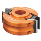 Porte-outil en acier avec limiteurs d=100x40  f=30 693.101.30