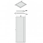 JEU DE 2 COUTEAUX HS 600x35x3mm 792.600.35