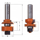 JEU DE 2 FRAISES POUR PROFIl ET CONTREPROFIL (M + F)   HW   S=8    D=28,7X22 991.012.11