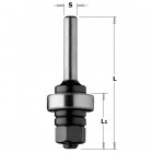 ARBRE AVEC GUIDE A BILLES D=12.7 S=1/2' 824.127.10