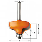 Fraise pour moulures décoratives avec roulement hw  s=6  d=38,1  r=6,4 760.064.11