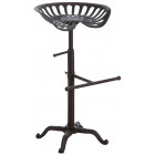 Tabouret haut en fonte