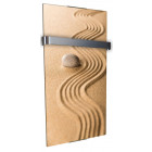 Radiateur sèche serviette électrique design sable