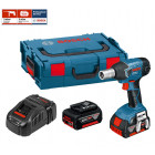 Coffret boulonneuse à chocs GDS 18 V-LI + 2 x 5,0 Ah + chargeur + L-Boxx 136 Milwaukee
