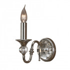 Applique polina, nickel et cristal