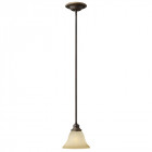 Suspension cello, bronze antique et verre albâtre, 1 ampoule Suspension cello, bronze antique et verre albâtre, 1 ampoule