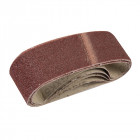5 bandes abrasives 40 x 305 mm - Grain 60