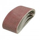 5 bandes abrasives 65 x 410 mm - Grain 40