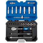 Draper tools jeu de douilles métriques 25 pcs 1/4" 16443