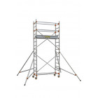 Echafaudage roulant aluminium base standard 4.8 m, cent504705