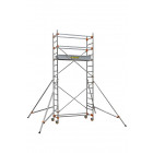 Echafaudage roulant aluminium base standard 3.8 m, cent504704
