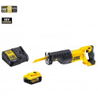 Scie Sabre 18V XR Li-ion DCS380P1-SK DeWALT (batterie 5,0Ah + chargeur)