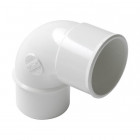 Nicoll coude simple mf 87°30 ø40 blanc