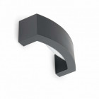Aplique murale de jardin gris foncé ancora 1 ampoule