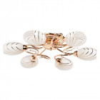 Plafonnier doré megapolis 6 ampoules 16 cm