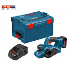Rabot GHO 18 V-LI + batterie 5,0 Ah + chargeur GAL1880CV + L-Boxx 238 Bosch