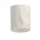 Plafonnier beige techno 1 ampoule 12 cm