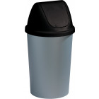 Poubelle 45 l avec couvercle bombé twinga