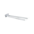 Porte serviette double pivotant