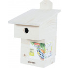 Nichoir en bois châtaigne