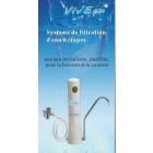 Viv'eau viv1 filtre à eau modèle sur évier