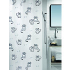 Spirella 10.14436 Rideau de Douche Gary Grey Peva 180 x 200 cm