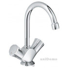Grohe 21374001 mélangeur monotrou costa dn 15 avec chaîne escamotable (chromé)