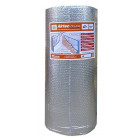 Airtec film isolant double multicouche à bulles 1050 mm x 25 m x 7,2 mm