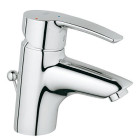 GROHE Robinet de lavabo, clapet de vidage, bec standard, EcoJoy, SilkMove ES 2337410E Import Allemagne