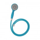 Frandis 190263 Duo Douchette 1 jet avec flexible de Douche 1,50 m Turquoise