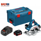 Coffret scie circulaire GKS 18 V-LI + 2 x 4,0Ah + chargeur + L-Boxx 238 Bosch