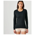 Tee-shirt DAMART Manches longues Femme - Chaleur 4 - Noir - T.L - 56680