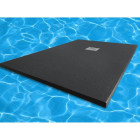 Mitola receveur en résine composite liwa 120x90 anthracite