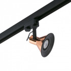 Projecteur sur rail cuivre cup 1 ampoule