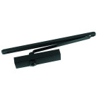 Ferme-porte HL83 bras coulisse anti-vandalisme CAVERS ISEO - Force 3 - Noir - EN1154 - 388083NR