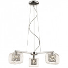 Suspension chrome nottingham 3 lumières Suspension chrome nottingham 3 lumières