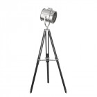 Lampadaire adjustable stage lamp 162 cm, noir, chrome