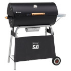 Landmann barbecue a charbon black taurus 660 expert - fonte émaillée -