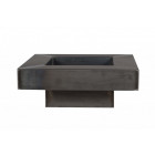 Brasero en acier plateau design 60 cm