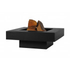 Brasero en acier peint plateau design 60 cm