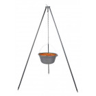 Chaudron en fonte sur trépied 11 litres