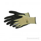 Gants polyester-coton-kevlar enduction nitrile Taille unique SILVERLINE 598485
