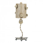 Lampe la fleurette, avec abat-jour