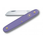 Victorinox couteau de fleuriste à lame droite violet 55 mm